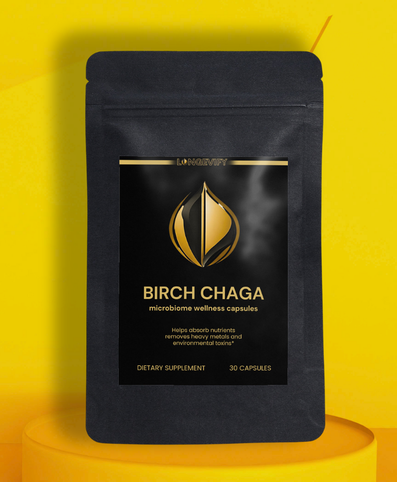 Birch Chaga Microbiome Wellness Capsules