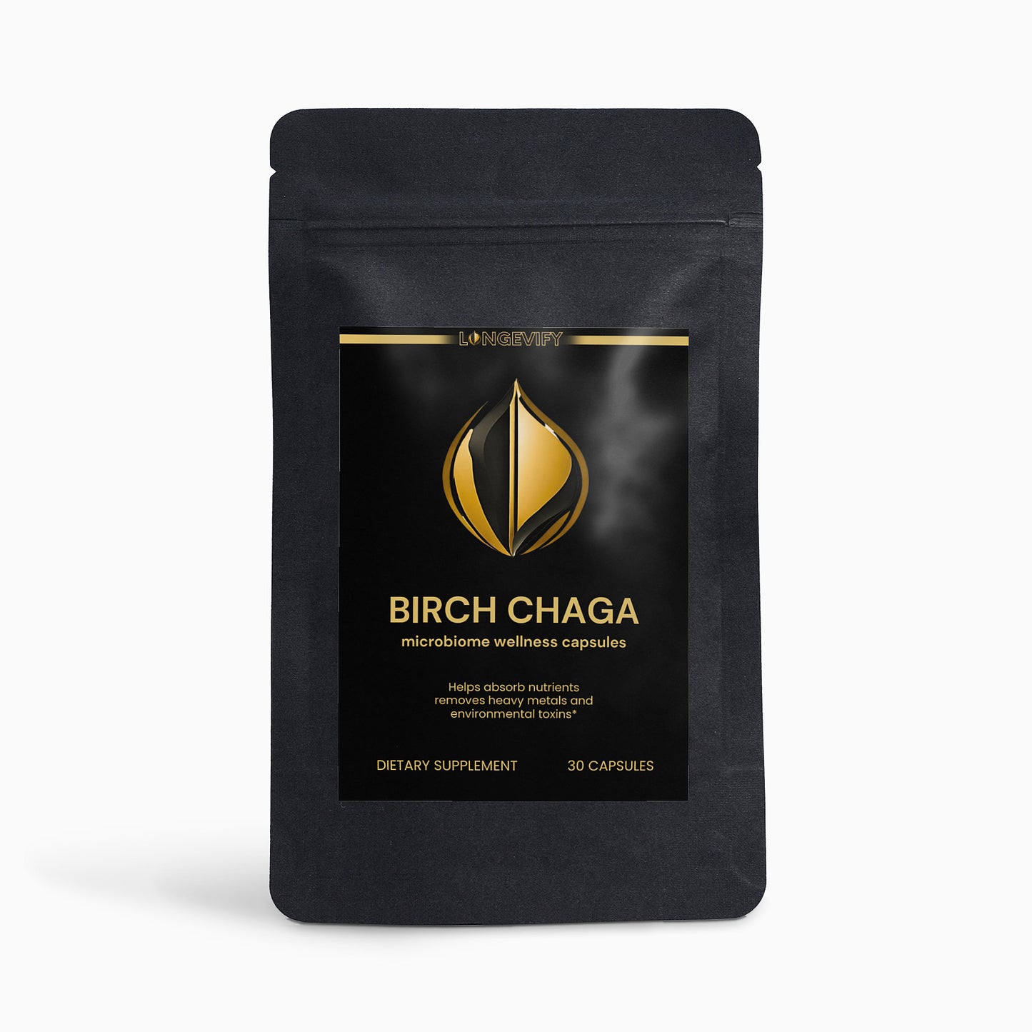 Birch Chaga Microbiome Wellness Capsules